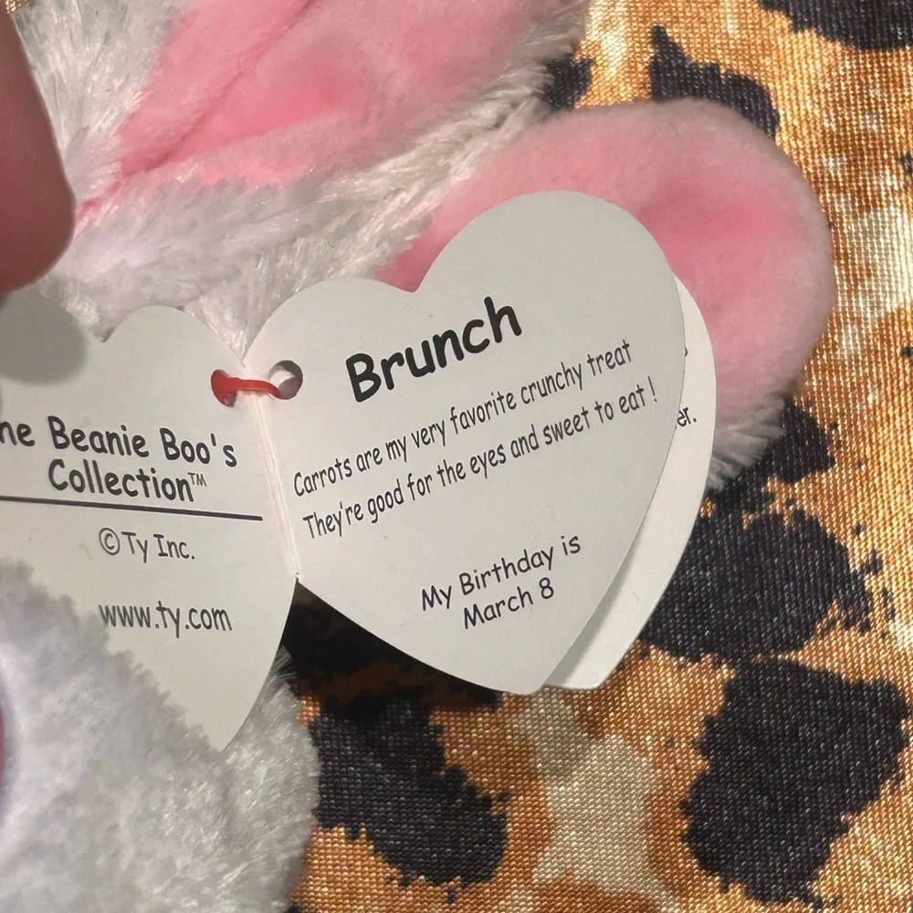 Ty Beanie Boos - “Brunch” the Easter Bunny Rabbit Plush Toy